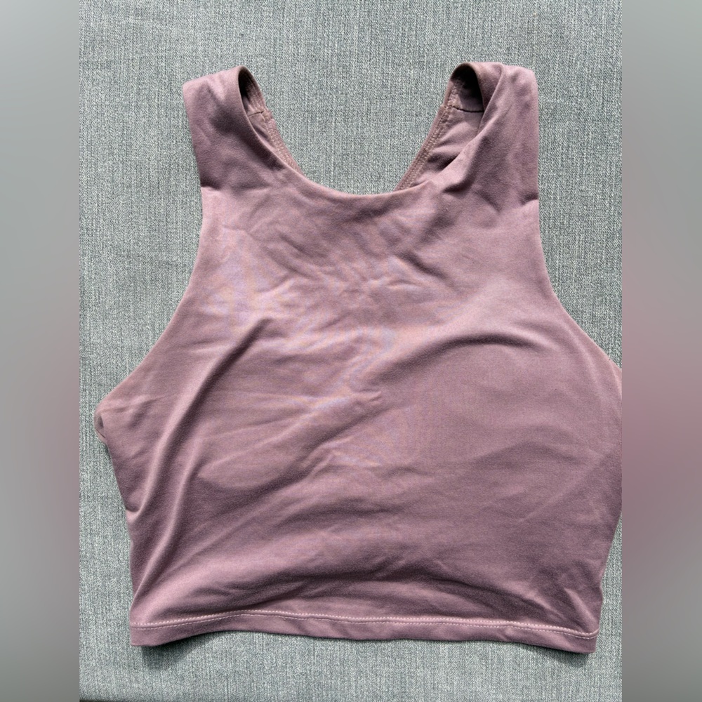 Kyodan mauve purple workout tank top size small